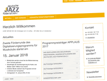 Tablet Screenshot of djf.de
